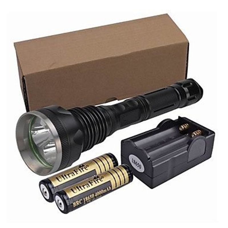 Stavlykt 3000lmX CREE-T6 Oppladbar 
