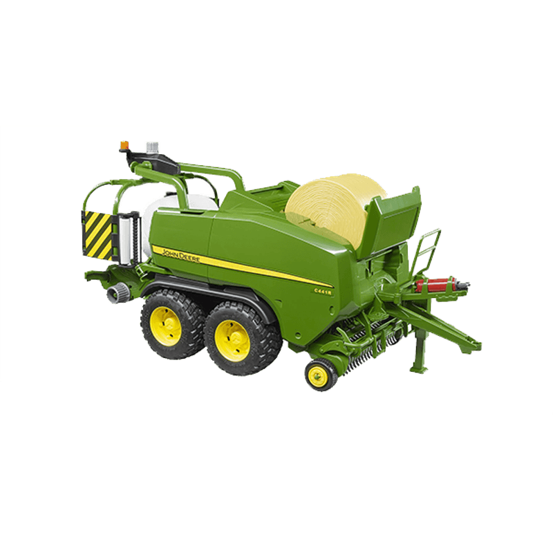 Bruder John Deere C441R ballepresse med pakkekammer