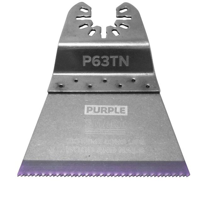 Hovedbilde Smart purple 63 mm titanium Long life blad 3 pk