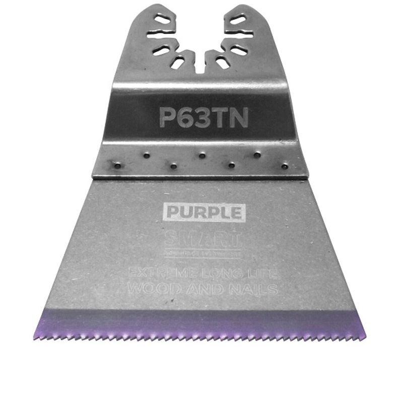 Smart purple 63 mm titanium Long life blad 3 pk