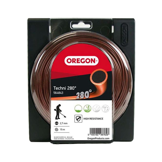 Hovedbilde OREGON  TRIMMETRÅD 2,7mm x 15m 