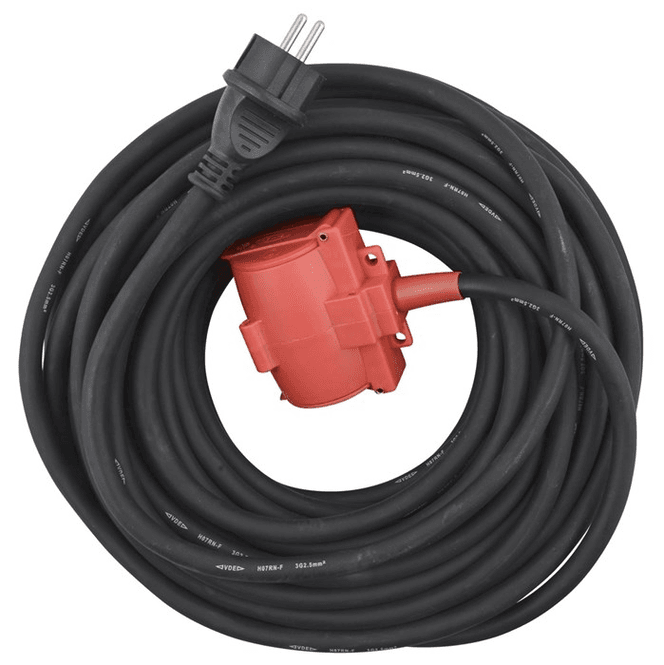 Hovedbilde Skjøtekabel 20m 2-veis (3G2,5 mm² / H07RN-F / ...