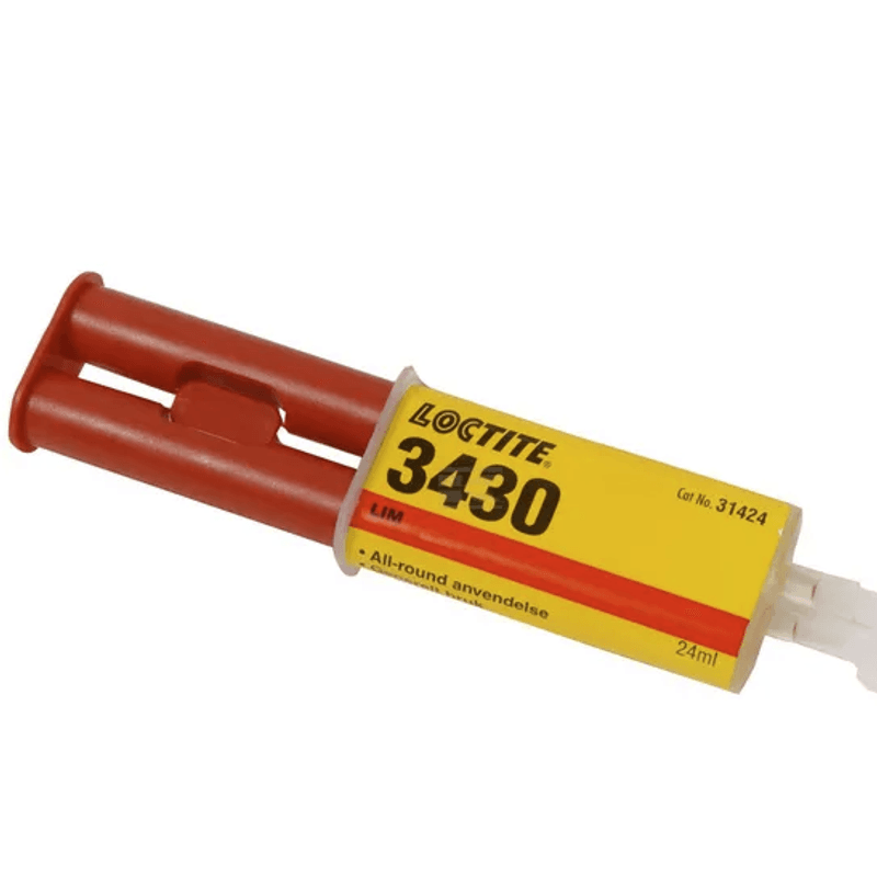 Epoxylim Loctite 3430 24 ml. Hurtigvirkende 2-komp. herdet