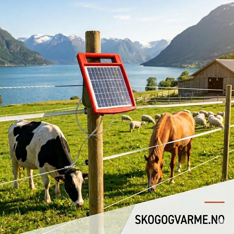 Gjeteren S500 Solcelle-gjerdeapparat – Kraftig, kompakt og vedlikeholdsfritt