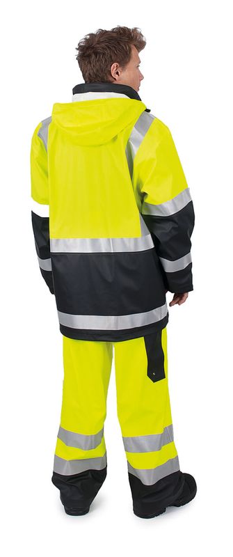 Handi Synlighets regnjakke