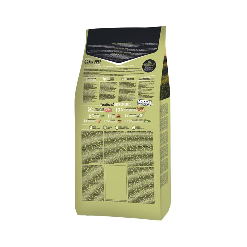Ownat Grainfree Prime Adult Katt 3 kg