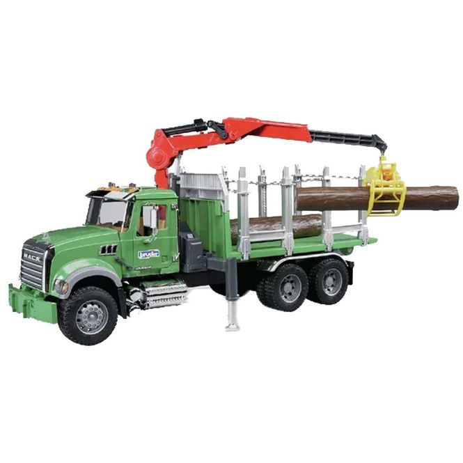 Hovedbilde Bruder Mack Granite lastebil tømmertransport