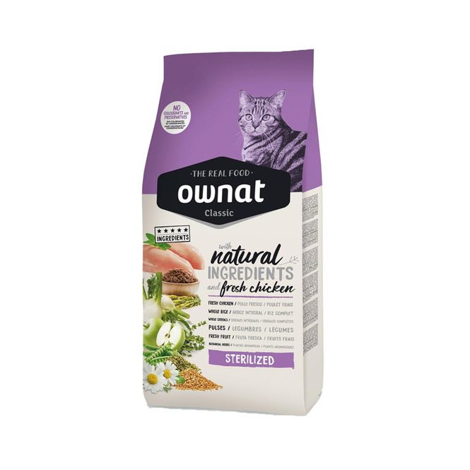 Hovedbilde Ownat Classic Sterilisert Katt 4kg
