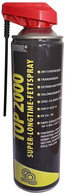Autol Top 2000 Aerosol (500 ml) – Ekstrem fettspray for tøffe forhold