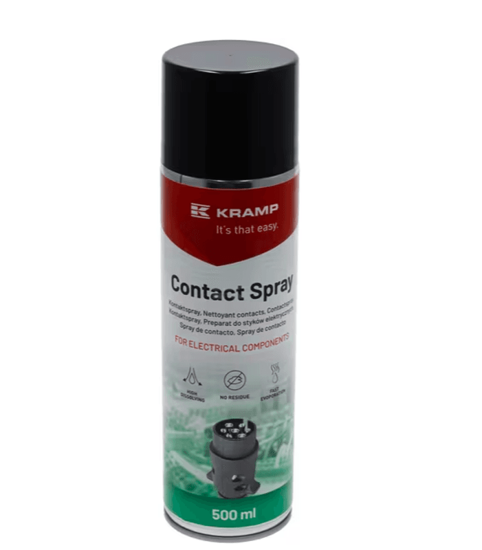 Kramp Kontaktspray 500 ml (CO02500KR) – Profesjonell elektronikkrens og fuktbeskyttelse