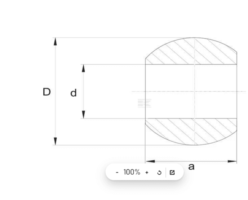 Trekkstangkule kat.3/2 Ø 28,4/64x45 mm