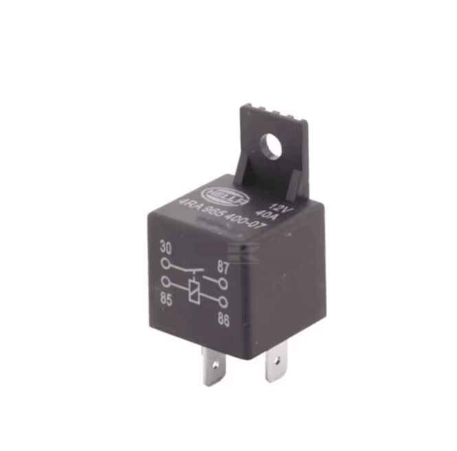 Hovedbilde HELLA 12V 40A Arbeidsstrømsrelé (4-pins med ...